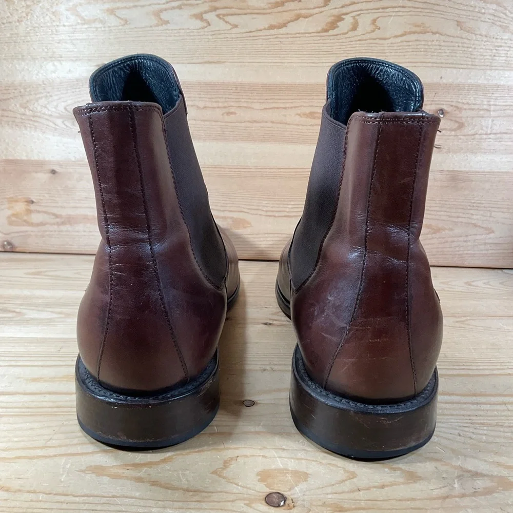 Thursday Boot Co. Cavalier Chelsea Boots Men’s 14 Dark Brown Mahogany Leather